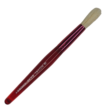 BK40 - Royal & Langnickel Big Kid's Choice Toddler Chubby Red Round Natural Bristle Brush