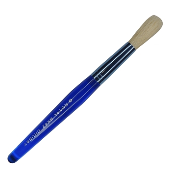 BK42 - Royal & Langnickel Big Kid's Choice Toddler Chubby Blue Round Natural Bristle Brush
