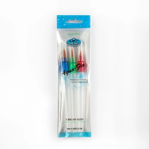 AQFLO-100 Royal Aqua-Flo Watercolor Brush Pen Set 