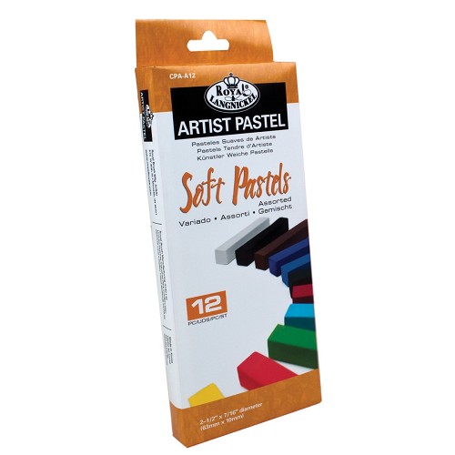 CPA-A12 Royal Soft Pastel Chalks Package of 12 