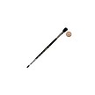 L1357-1/4" Royal Camel Mix Sky Wash Brush Next to Coin to Compare Brush Sizes 