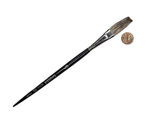 L224 5/8" Langnickel Silver Flash Stroke Sign Paint Brush 