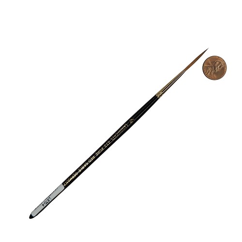 L670-4 Royal Langnickel Pure Red Sable Script Artist Paint Brush 
