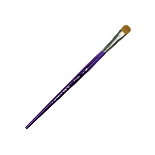 M77HM-10 Royal Moderna Taklon Half Moon Brush Size 10 