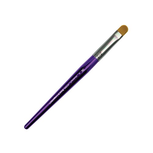 M77HM-12 Royal Moderna Taklon Half Moon Brush Size 12 