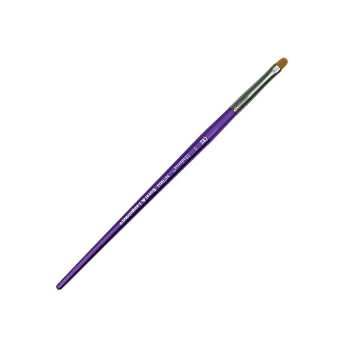 M77HM-2 Royal Moderna Taklon Half Moon Brush Size 2 