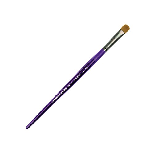 M77HM-8 Royal Moderna Taklon Half Moon Brush Size 8 