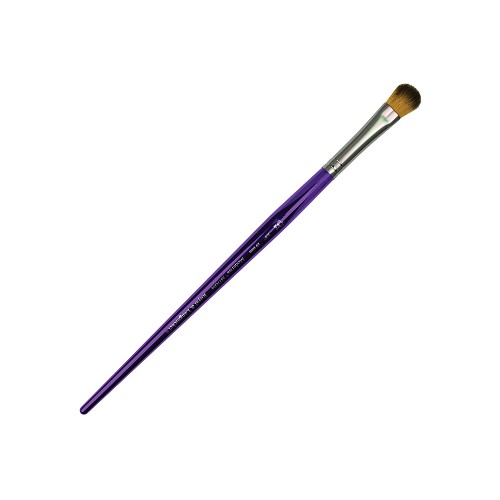 M77OM-3/8" Royal Moderna Synthetic Taklon Oval Mop Brush Size 3/8" 
