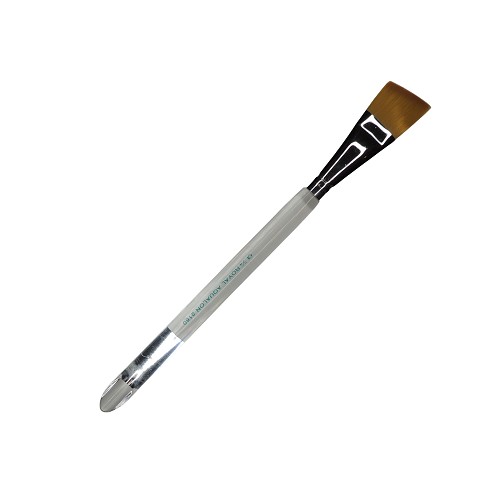 R2160-3/4" Royal Aqualon Short Handle Angular Brush 