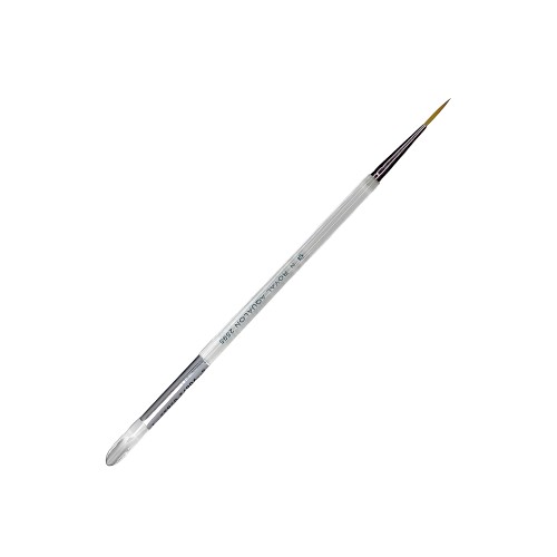 R2595-2 Royal Aqualon Thin Handle Liner Artist Paint Brush 