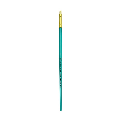 R38A-2 Royal Synthetic Bristle Angle Brush Shape for Oil Painting 