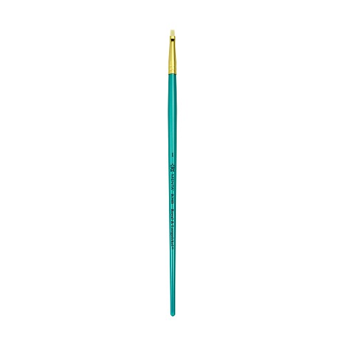 R38B-1 Royal Synthetic Bristle Bright Brush Shape for Oil Painting 