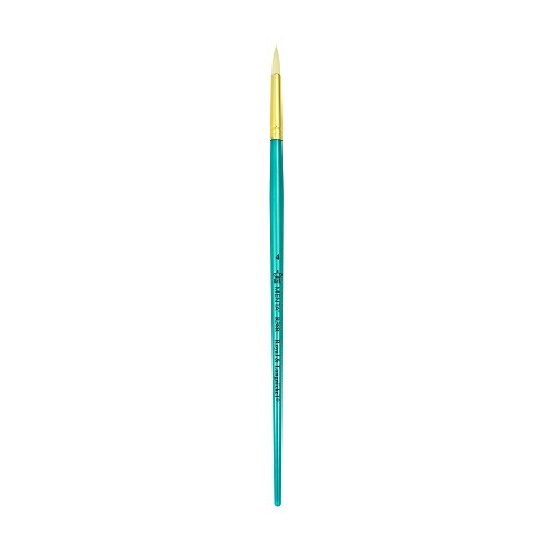 R38R-4 Royal Synthetic Bristle Round Brush Shape for Oil Painting 