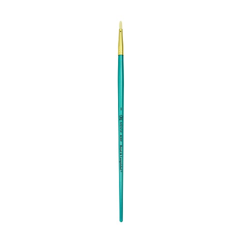 R38T-1 Royal Synthetic Bristle Filbert Brush Shape for Oil Painting 
