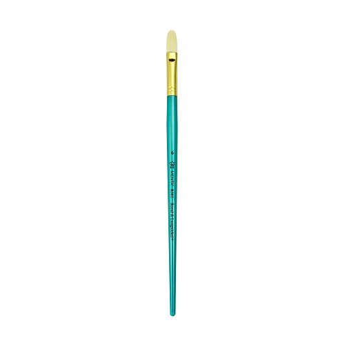 R38T-6 Royal Synthetic Bristle Filbert Brush Shape for Oil Painting 
