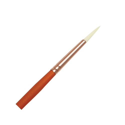R7500R-2 Royal Vienna Synthetic White Bristle Long Handle Round Brush 