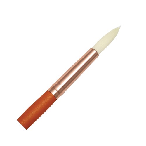 R7500R-8 Royal Vienna Synthetic White Bristle Long Handle Round Brush 
