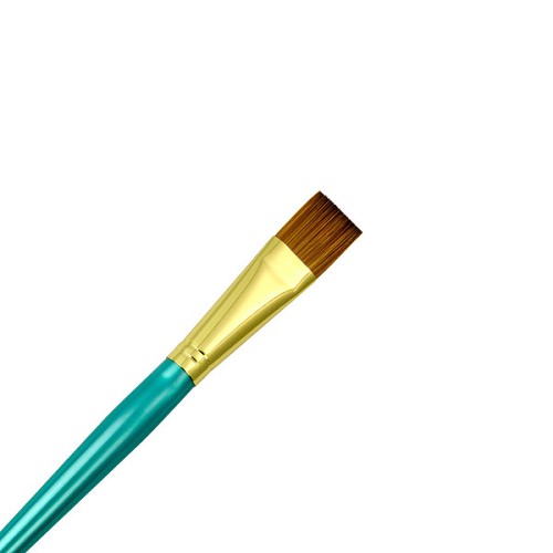 R78W-3/4" ROYAL MENTA SYNTHETIC SABLE FLAT WASH BRUSH SIZE 3/4" 