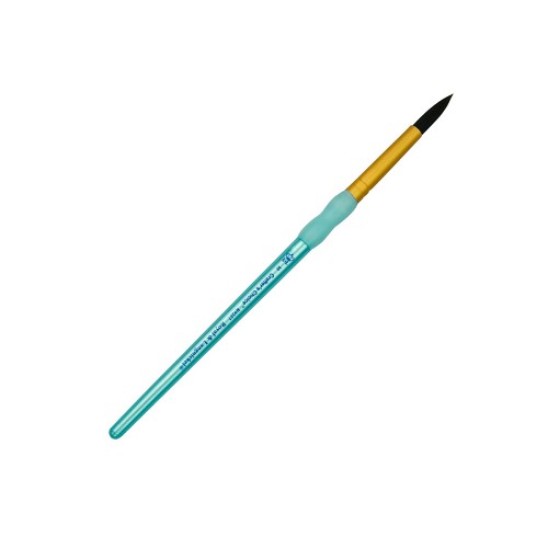 R9257-10 Royal Crafters Choice Black Taklon Round Brush Size 10 