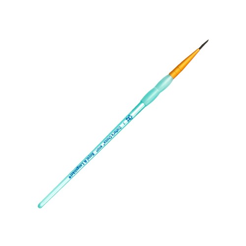 R9257-2 Royal Crafters Choice Black Taklon Round Brush Size 2 
