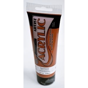 RAA-101 Royal 4 oz Essential Burnt Sienna Artist Acrylic Paint 
