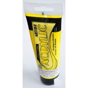 RAA-106 Royal Essential 4 oz Lemon Yellow Cadmium Hue Artist Acrylic Paint 