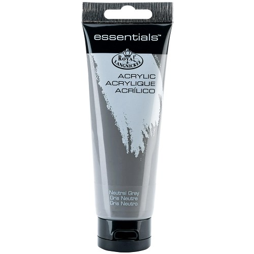 RAA-156 Royal Essential 120 ml Neutral Gray Artist Acrylic Paint 