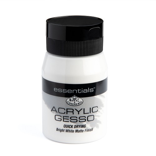 RAM-51GE Royal Essentials 500 ml Gesso Bright White Matte Artist Primer 