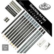 RART-200 Royal Essentials 21 Piece Sketching Pencil Art Set 