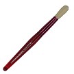 BK40 Royal Brush Toddler Red Round Bristle Brush 
