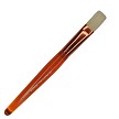 BK54 Royal Brush Toddler Orange Flat Bristle Brush 