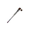 SG75A-3/4" Royal Soft Grip Synthetic Sable Artist Paint Brush Next to Coin to Compare Brush Sizes 