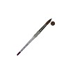 SG75R-20 Royal Soft Grip Synthetic Sable Round Artist Paint Brush Next to Coin to Compare Brush Sizes 