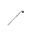 SG75T-4 Royal Soft Grip Synthetic Sable Filbert Artist Paint Brush Next to Coin to Compare Brush Sizes 