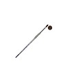 SG75T-6 Royal Soft Grip Synthetic Sable Filbert Artist Paint Brush Next to Coin to Compare Brush Sizes 