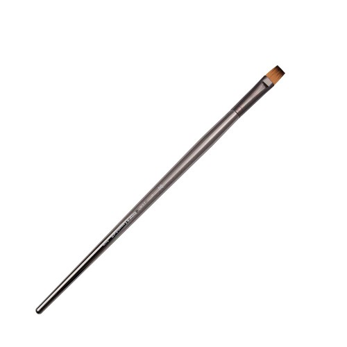 Z33B-6 ROYAL ZEN LONG HANDLE BRIGHT SYNTHETIC WHITE BRISTLE BRUSH SIZE 2 