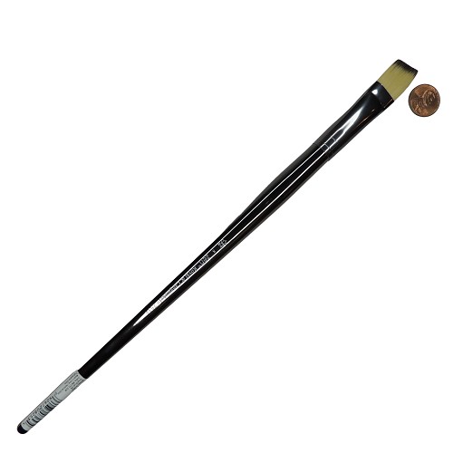Z53A-8 Royal Zen Angular Synthetic Filament Long Handle Artist Paint Brush 