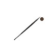 Z73L-10/0 Royal Zen Liner All Media Brush Next to Coin to Compare Brush Sizes 