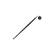 Z73L-2/0 Royal Zen Liner All Media Brush Next to Coin to Compare Brush Sizes 