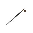 Z73R-12 Royal Zen Round All Media Brush Next to Coin to Compare Brush Sizes 