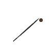 Z73R-3/0 Royal Zen Round All Media Brush Next to Coin to Compare Brush Sizes 