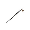 Z73R-8 Royal Zen Round All Media Brush Next to Coin to Compare Brush Sizes 