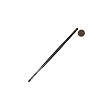 Z73S-6 Royal Zen Shader All Media Brush Next to Coin to Compare Brush Sizes 