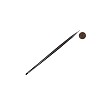 Z73SL-20/0 Royal Script Liner All Media Brush Next to Coin to Compare Brush Sizes 