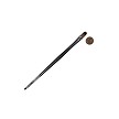 Z73T-10 Royal Zen Filbert All Media Brush Next to Coin to Compare Brush Sizes 